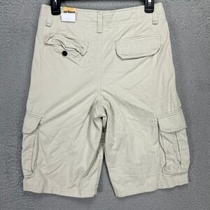 Urban Pipeline Boy Cargo Shorts 16R Beige Flat Front‎ Messenger Length Youth NEW